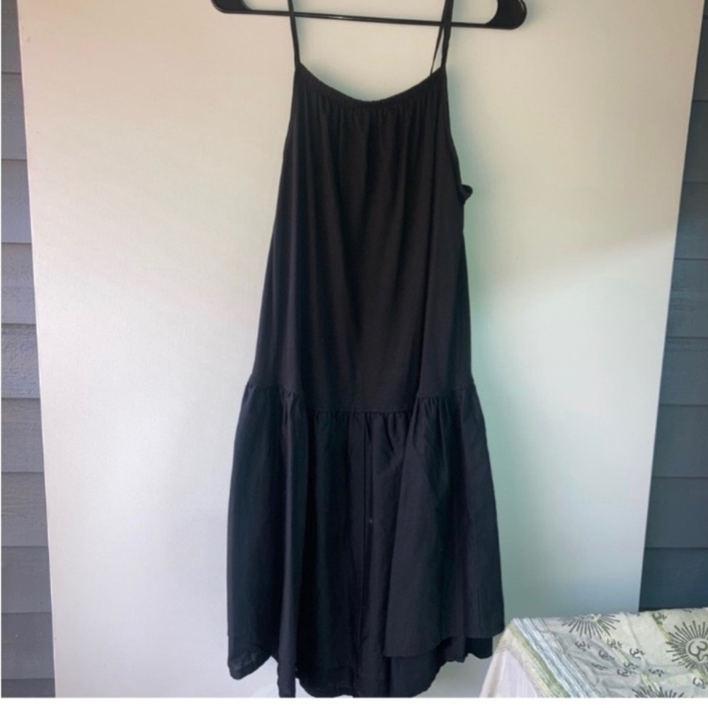 ZARA NWT Black Tank Dress